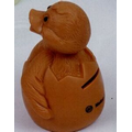 Terra Cotta Ducky Bank